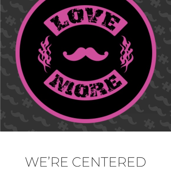 A brand new with tags pair of pink socks with mustache - Picture 6 of 7